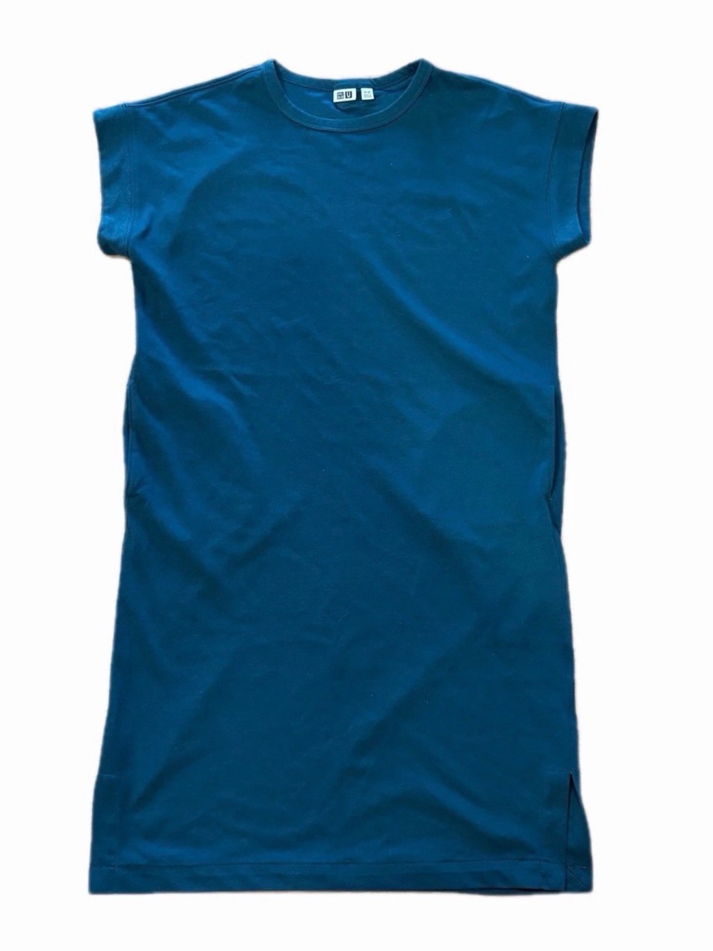 UNIQLO Kids Blue Crewneck T-Shirt Dress